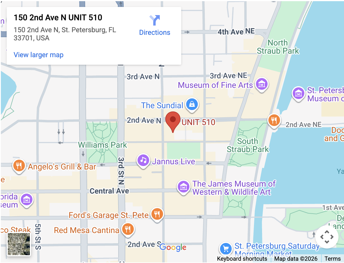 St Petersburg Location